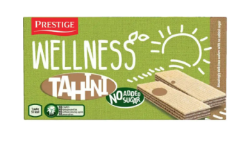 ويفر (Wellness) بالطحينة بدون سكر 135غم 1*10