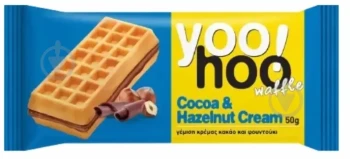 يوهو - كعك وافل طعم الكاكاو والبندق-COCOA&HUZELNUT