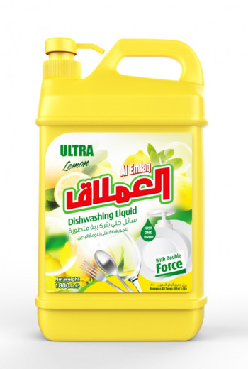 سائل غسيل الأطباق العملاق برائحة الليمون 1.8 لتر