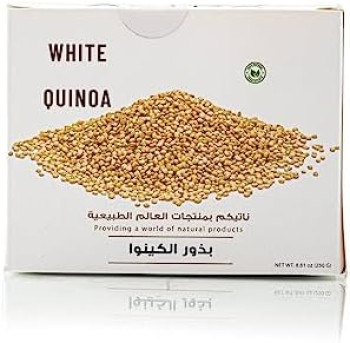 حبوب الكينوا البيضاء 250 غرام/كرتونة 6