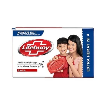 صابون جاف (حجر) لايف بوي (Lifebuoy) - توتال الأحمر قطعة واحدة بحجم 110 غرام