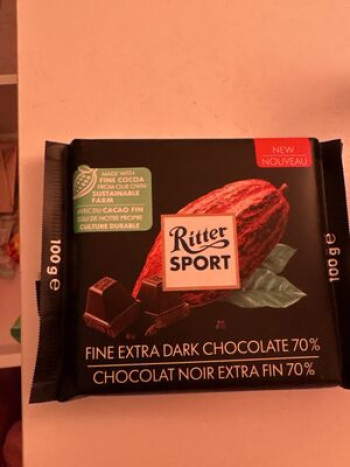 Ritter Sport كاكاو 70% داكنة