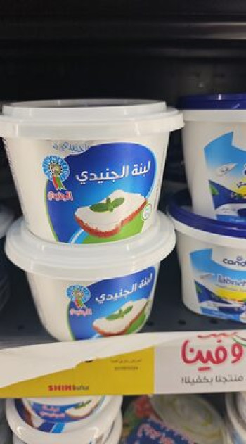 لبنة طرية 400غم - الجنيدي