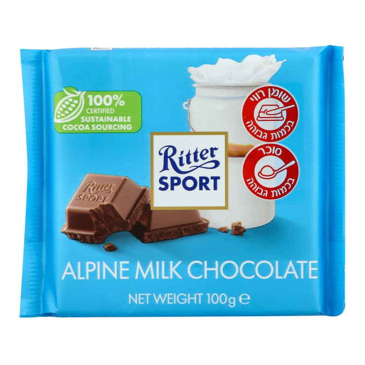 Ritter Sport حليب الألب