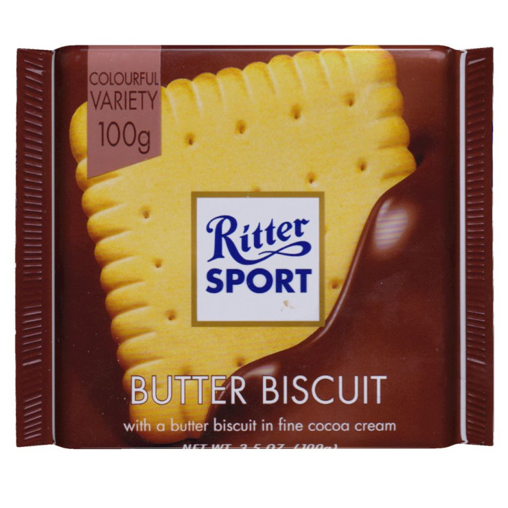 Ritter Sport بسكويت الزبدة