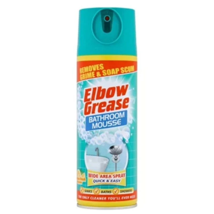 Bathroom البو جريس منظف حمامات سبري موس Mousse Lemon 400ml 878