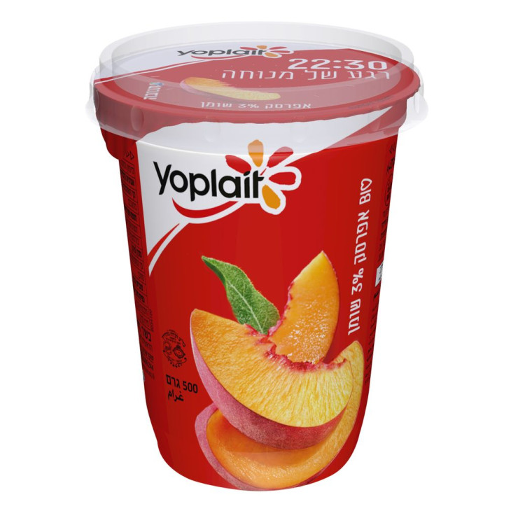 يوغورت مع دراق (Yoplait)