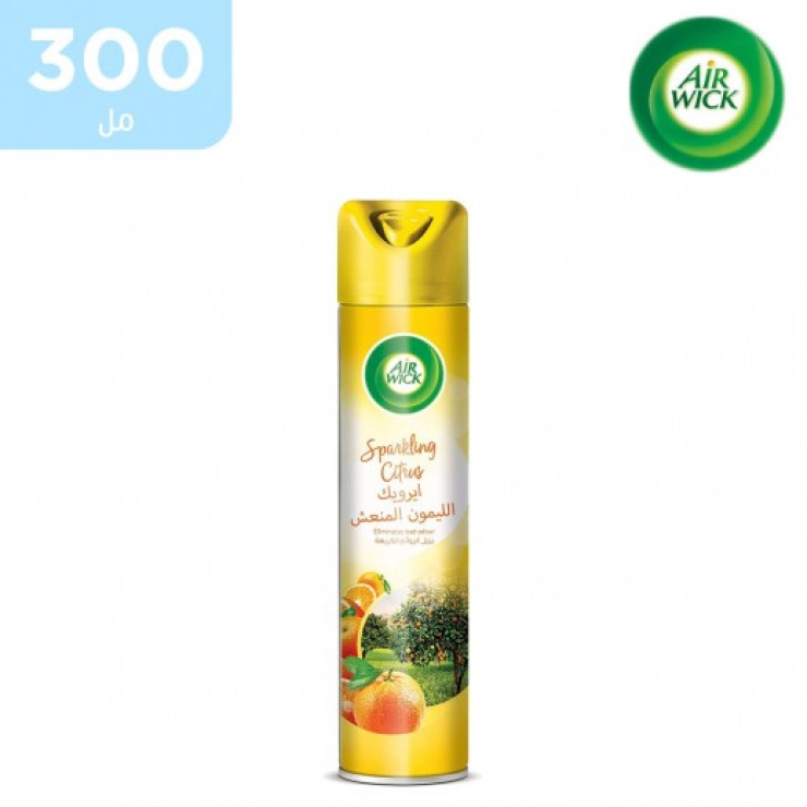 مطهّر ومعطّر جو بخاخ برائحة الليمون المنعش 300 مل