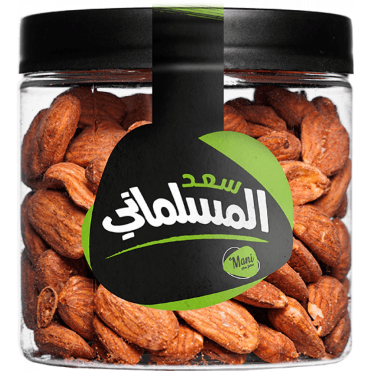 لوز مقشر 250غم - سعد المسلماني
