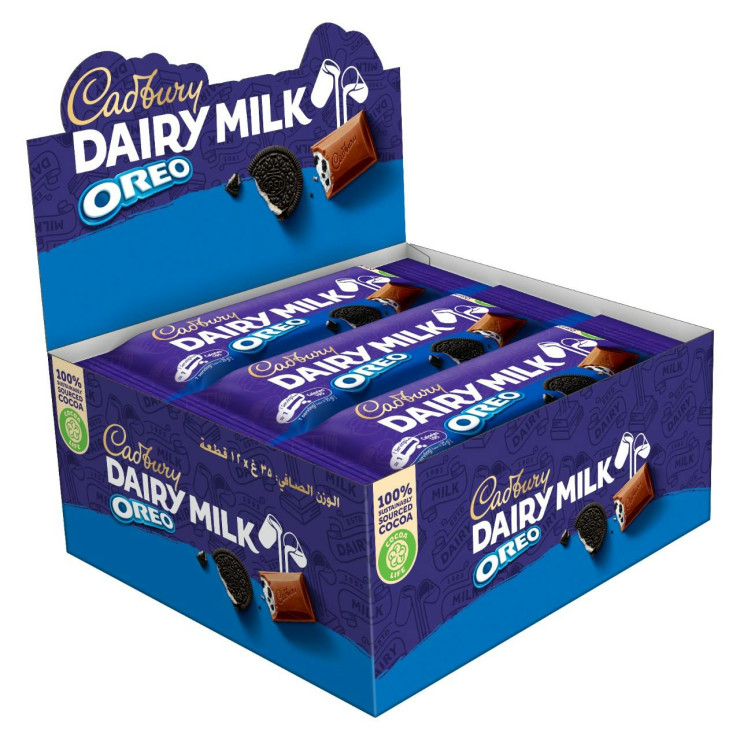 كادبوري ديري ميلك شوكولاتة بالاوريو 35غم (علبة)
