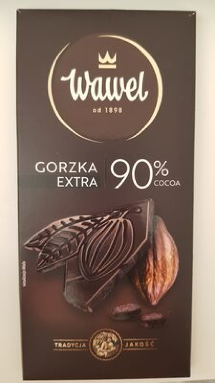 شوكولاتة واويل بريميوم 90% دارك 90 غم 1*16 (3407)